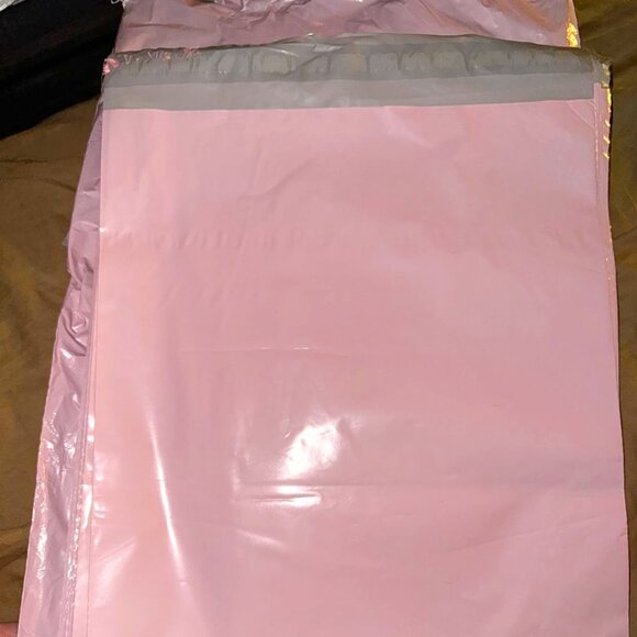 Poly Mailers 200 Pink - 6x9 Adhesive Shipping Envelopes - Packaging Supplies - Picture 4 of 10
